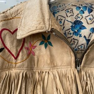 COPY - Vintage Deer Skin Western Fringe Jacket